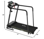 Caminadora PACEROCKER ROCKER-S inclinación automática 12% 9 niveles 5 MPH altavoz Bluetooth capacidad 450 lbs