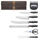 Henckels Forged Accent - Juego de herramientas para tallar barbacoa, 9 piezas, color negro 1022813