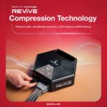 MUELLER Sports Medicine REVIVE M2 Professional Air Compression Boot – Advanced Recovery System – Targeted Leg, Knee, Cal