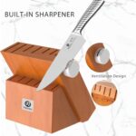 imarku® Juego de cuchillos, juego de 14 piezas para cocina con bloque, juego de cuchillos de cocina de una pieza premium
