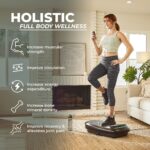 Plataforma de vibración Fitboard Sunny Health Fitness SF-VP822058 4D 30 velocidades 7 modos de oscilación