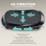 Plataforma de vibración Fitboard Sunny Health Fitness SF-VP822058 4D 30 velocidades 7 modos de oscilación