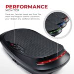 Plataforma de vibración Fitboard Sunny Health Fitness SF-VP822058 4D 30 velocidades 7 modos de oscilación