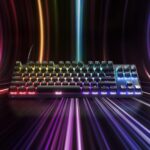 Teclado Mecánico Gaming SteelSeries Apex 9 TKL 64847 Interruptores Ópticos OptiPoint Actuación 2 Puntos QWERTY