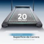 Caminadora Plegable Strider Sunny Health Fitness SF-T722054 cinta 20 pulgadas Bluetooth app SunnyFit