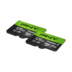 PNY Tarjetas microSDXC Premier y Elite de 128 GB y 64 GB (paquete de 2 y 3 unidades)