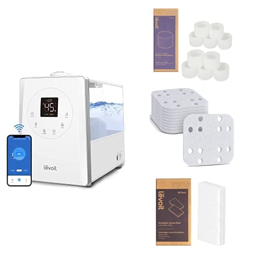 Humidificador Inteligente LEVOIT LV600S WiFi 6L Niebla Calida y Fria Control Voz Alexa