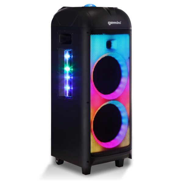 GPLT-360 Caja de altavoz de torre de fiesta Bluetooth portátil con batería automática inalámbrica portátil con 360° de s