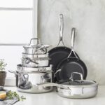Batería de cocina antiadherente Zwilling Energy Plus 71050-001 de acero inoxidable 10 piezas