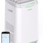 Purificador de aire inteligente Nuwave OxyPure ZERO 47251 filtración 4 etapas cobertura 2002 pies cuadrados rejillas aju