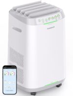 Purificador de aire inteligente Nuwave OxyPure ZERO 47251 filtración 4 etapas cobertura 2002 pies cuadrados rejillas aju