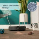 Robot Aspirador y Trapeador iRobot Roomba Combo J7+ C755840, PrecisionVision, D.R.I. Alfombra Seca, SmartScrub, Vaciado
