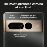 Smartphone Google Pixel 7 Pro GE2AE 256 GB cámara teleobjetivo gran angular 5G Android batería 24 horas color hazel