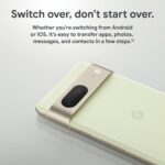 Smartphone Google Pixel 7 GVU6C 5G 128GB cámara gran angular batería 24 horas Android color citronela