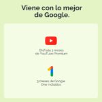 Smartphone Google Pixel 7 GVU6C 5G 128GB cámara gran angular batería 24 horas Android color citronela