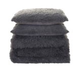Juego de edredon felpa Sweet Home Collection Shaggy Fur Comforter Set pelo sintetico ultra suave terciopelo cristalino t