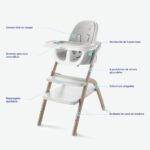 Graco EveryStep - Silla alta 6 en 1, para bebés y niños pequeños, silla alta delgada portátil con 6 etapas de crecimient