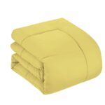 Juego de cama completo Sweet Home Collection Bed in a Bag 7 piezas edredón liso alternativo microfibra suave todas las e