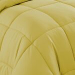 Juego de cama completo Sweet Home Collection Bed in a Bag 7 piezas edredón liso alternativo microfibra suave todas las e