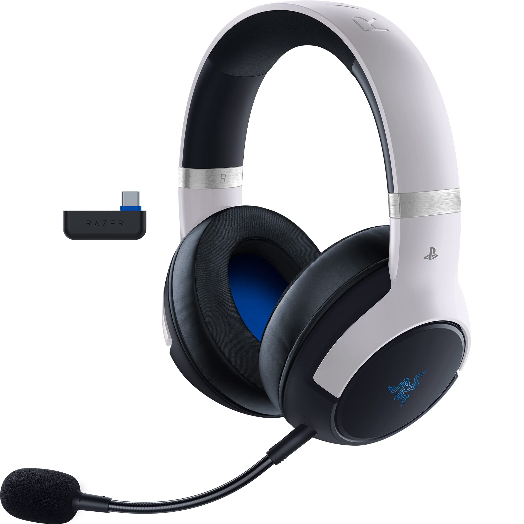 Version 1.0.0 Auriculares inalámbricos Razer Kaira Pro HyperSpeed RZ04-04030200-R3U1 para PS5 PS4 PC controladores TriForce Titanium 5