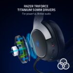 Auriculares inalámbricos Razer Kaira Pro HyperSpeed RZ04-04030200-R3U1 para PS5 PS4 PC controladores TriForce Titanium 5