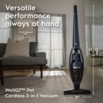 Aspiradora Inalámbrica 2 en 1 Electrolux WellQ7 Pet EHVS35P2AI Boquilla PetPro+ 50 Minutos 2 Modos Azul Índigo