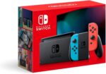 Consola Nintendo Switch HADSKABAH Joy-Con Azul Neon y Rojo Neon pantalla LCD 6.2 pulgadas modo TV portátil sobremesa