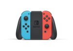 Consola Nintendo Switch HADSKABAH Joy-Con Azul Neon y Rojo Neon pantalla LCD 6.2 pulgadas modo TV portátil sobremesa