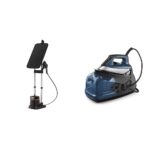 Vaporizador Plancha Rowenta IXEO QR1410 con Estación de Vapor Perfect Steam Pro tabla planchar