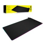 Alfombrilla de escritorio Corsair MM700 RGB Extended 3XL CH-9417080-WW tela 1220mm x 610mm iluminacion RGB 360 hub USB 2