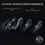 Mouse inalámbrico Razer Naga V2 Pro RZ01-04400100-R3U1 MMO 19+1 botones placas intercambiables rueda HyperScroll Pro sen