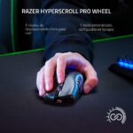Mouse inalámbrico Razer Naga V2 Pro RZ01-04400100-R3U1 MMO 19+1 botones placas intercambiables rueda HyperScroll Pro sen