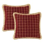 Edredón jacquard felpilla floral TOPLUXE VCLM-Lafaye-King juego 9 piezas ultrasuave fundas europeas falda de cama King r