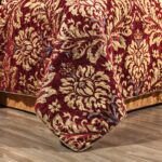 Edredón jacquard felpilla floral TOPLUXE VCLM-Lafaye-King juego 9 piezas ultrasuave fundas europeas falda de cama King r