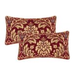 Edredón jacquard felpilla floral TOPLUXE VCLM-Lafaye-King juego 9 piezas ultrasuave fundas europeas falda de cama King r