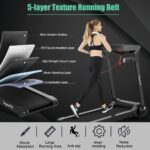 Caminadora Electrica Plegable SPORFIT SP37464SL Motor 3.0 HP Pantalla Digital HD Bluetooth Control App Sin Instalacion