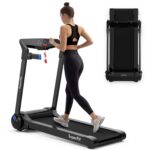 Cinta de correr plegable SPORFIT GO-XM35362OR 3.0HP pantalla digital HD altavoz Bluetooth control por aplicación