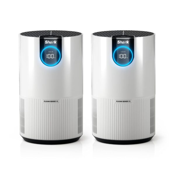 Purificador de aire SharkNinja Clean Sense HP102PK2 filtro superior a HEPA para dormitorio habitación infantil y oficina