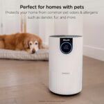 Purificador de aire SharkNinja Clean Sense HP102PK2 filtro superior a HEPA para dormitorio habitación infantil y oficina