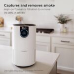 Purificador de aire SharkNinja Clean Sense HP102PK2 filtro superior a HEPA para dormitorio habitación infantil y oficina
