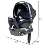 Peg Perego Primo Viaggio Nido - Asiento de automóvil infantil orientado hacia atrás - Incluye base con pata de carga y b
