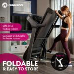 Cinta de correr Horizon Fitness para entrenamiento cardiovascular en casa