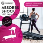 Cinta de correr Horizon Fitness para entrenamiento cardiovascular en casa