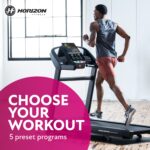 Cinta de correr Horizon Fitness para entrenamiento cardiovascular en casa