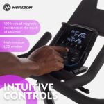 Bicicleta de ciclismo interior Horizon Fitness 7.0 IC resistencia magnetica Bluetooth capacidad 300 lb