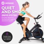 Bicicleta de ciclismo interior Horizon Fitness 7.0 IC resistencia magnetica Bluetooth capacidad 300 lb