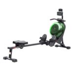 Máquina de remo acuático Elite de Sunny Health & Fitness con tanque vertical de alta resistencia dinámica, entrenamiento