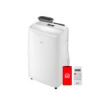Aire acondicionado portátil LG LP1022FVSM 10000 BTU inversor dual silencioso enfría hasta 42 metros cuadrados WiFi contr