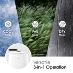 Aire acondicionado portátil LG LP1022FVSM 10000 BTU inversor dual silencioso enfría hasta 42 metros cuadrados WiFi contr
