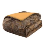 Juego de edredón jacquard damasco TOPLUXE VCLM-Cambridge-Queen 9 piezas diseño clásico antiguo lujo ultrasuave con funda